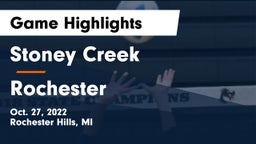 Stoney Creek  vs Rochester  Game Highlights - Oct. 27, 2022