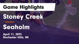 Stoney Creek  vs Seaholm  Game Highlights - April 11, 2023