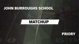 Matchup: Burroughs vs. Priory  2016