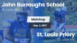 Matchup: Burroughs vs. St. Louis Priory  2017