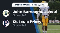 Recap: John Burroughs School vs. St. Louis Priory  2017