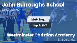 Matchup: Burroughs vs. Westminster Christian Academy 2017