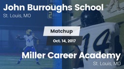 Matchup: Burroughs vs. Miller Career Academy  2017