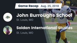 Recap: John Burroughs School vs. Soldan International Studies  2018