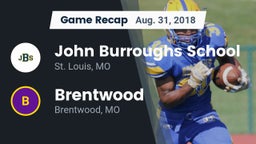 Recap: John Burroughs School vs. Brentwood  2018