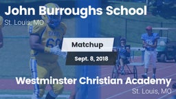 Matchup: Burroughs vs. Westminster Christian Academy 2018