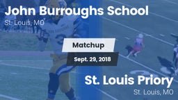 Matchup: Burroughs vs. St. Louis Priory  2018