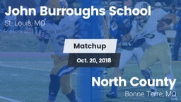 Matchup: Burroughs vs. North County  2018