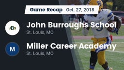 Recap: John Burroughs School vs. Miller Career Academy  2018