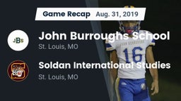 Recap: John Burroughs School vs. Soldan International Studies  2019