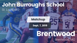 Matchup: Burroughs vs. Brentwood  2019
