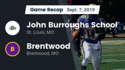 Recap: John Burroughs School vs. Brentwood  2019