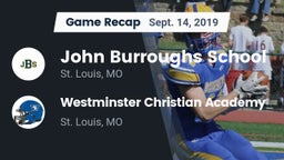 Recap: John Burroughs School vs. Westminster Christian Academy 2019