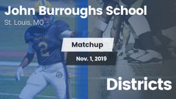 Matchup: Burroughs vs. Districts 2019