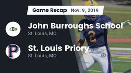 Recap: John Burroughs School vs. St. Louis Priory  2019