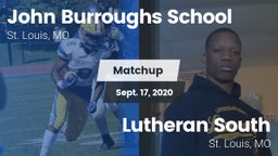 Matchup: Burroughs vs. Lutheran South   2020