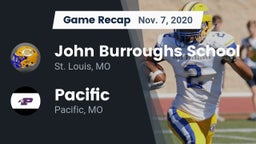 Recap: John Burroughs School vs. Pacific  2020