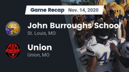 Recap: John Burroughs School vs. Union  2020