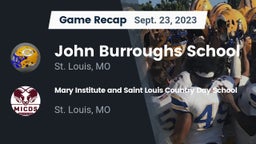 Recap: John Burroughs School vs. Mary Institute and Saint Louis Country Day School 2023