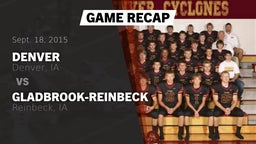 Recap: Denver  vs. Gladbrook-Reinbeck  2015