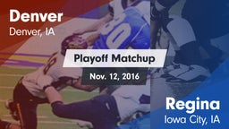 Matchup: Denver vs. Regina  2016