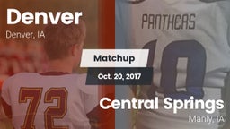 Matchup: Denver vs. Central Springs  2017