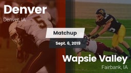 Matchup: Denver vs. Wapsie Valley  2019