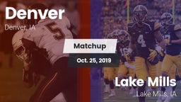 Matchup: Denver vs. Lake Mills  2019