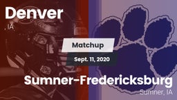 Matchup: Denver vs. Sumner-Fredericksburg  2020