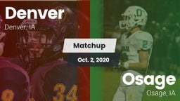 Matchup: Denver vs. Osage  2020