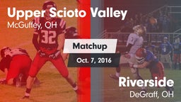 Matchup: Upper Scioto Valley vs. Riverside  2016