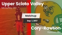 Matchup: Upper Scioto Valley vs. Cory-Rawson  2017