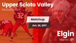 Matchup: Upper Scioto Valley vs. Elgin  2017