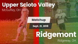 Matchup: Upper Scioto Valley vs. Ridgemont  2018