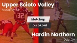 Matchup: Upper Scioto Valley vs. Hardin Northern  2018