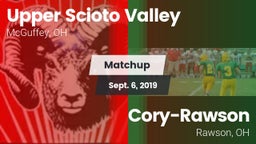 Matchup: Upper Scioto Valley vs. Cory-Rawson  2019
