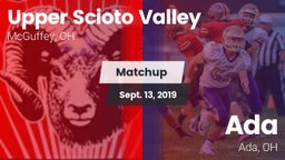 Matchup: Upper Scioto Valley vs. Ada  2019