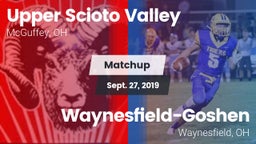 Matchup: Upper Scioto Valley vs. Waynesfield-Goshen  2019