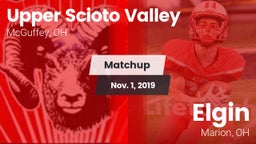 Matchup: Upper Scioto Valley vs. Elgin  2019