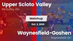 Matchup: Upper Scioto Valley vs. Waynesfield-Goshen  2020