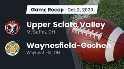 Recap: Upper Scioto Valley  vs. Waynesfield-Goshen  2020