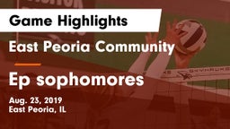 East Peoria Community  vs Ep sophomores Game Highlights - Aug. 23, 2019