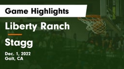 Liberty Ranch  vs Stagg  Game Highlights - Dec. 1, 2022