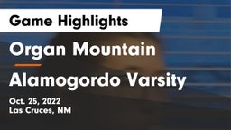 ***** Mountain  vs Alamogordo Varsity Game Highlights - Oct. 25, 2022