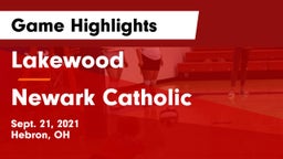 Lakewood  vs Newark Catholic  Game Highlights - Sept. 21, 2021