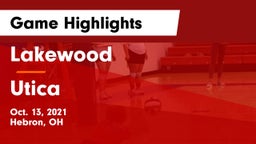 Lakewood  vs Utica  Game Highlights - Oct. 13, 2021