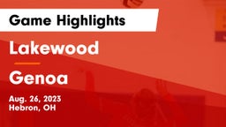 Lakewood  vs Genoa  Game Highlights - Aug. 26, 2023