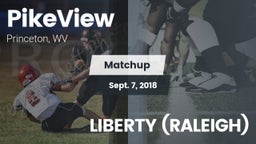 Matchup: PikeView vs. LIBERTY (RALEIGH) 2018