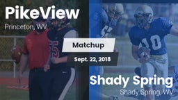 Matchup: PikeView vs. Shady Spring  2018