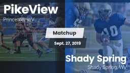 Matchup: PikeView vs. Shady Spring  2019